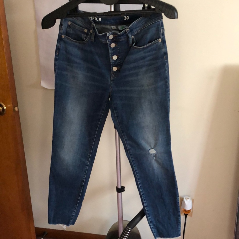JCrew Toothpick skinny Jeans worn twice.